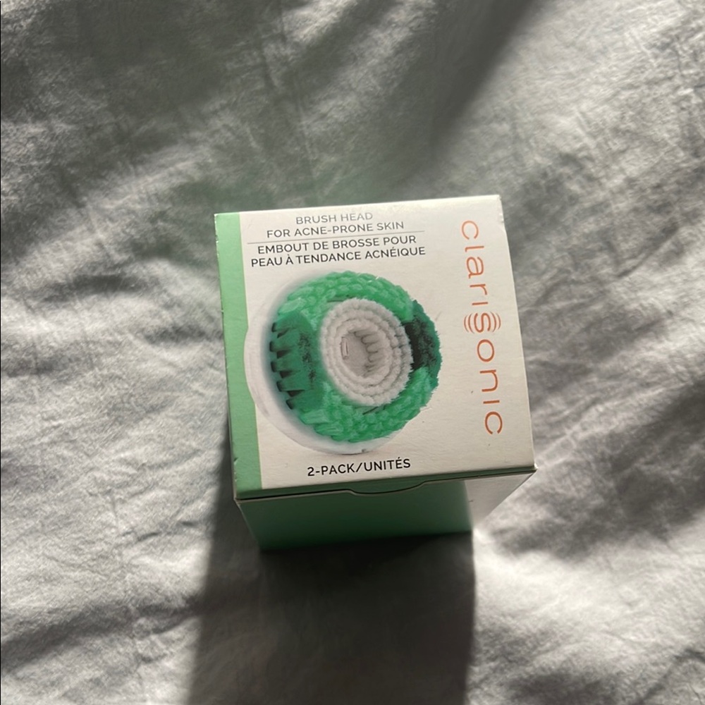 Clarisonic Acne Brush Head 2-Pack - Green and White